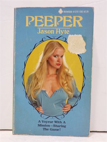 Peeper by Jason Hyte, Paperback Book, Midwood 61273 1979 051525WP2