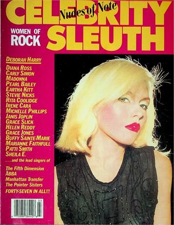 Celebrity Sleuth Magazine Women Of Rock Vol.3 1986 070325RP-