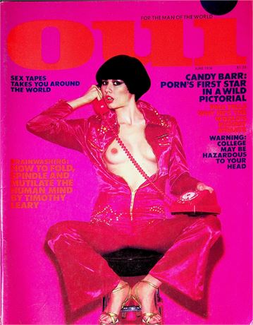 OUI Magazine Ft. Candy Barr & Pele June 1976 062425RP-