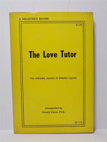 The Love Tutor by Ronald Vance PHD, Paperback Book CE-112 052825WP