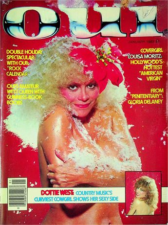 OUI Magazine Ft. Dottie West & Louisa Moritz January 1983 081525RP2-