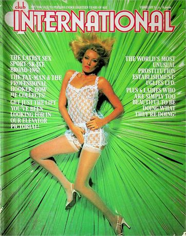 Club International Magazine Ft. Melanie & Annette February 1977 052825RP