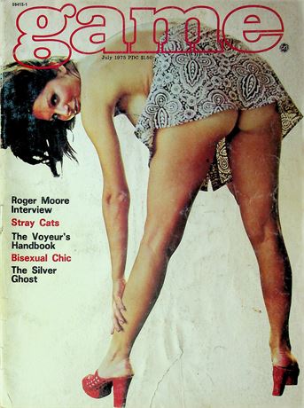 Game Magazine Ft. Roger Moore & The Silver Ghost July 1975 082125RP2-