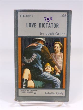 Love Dictator by Josh Grant, Paperback Book 1972 Torch Reader TR-1057 102025WP-22