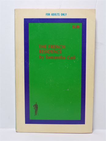 The French Residence by Samantha Coil, Paperback Books 1969 052825WP