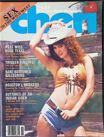 Cheri Magazine ft. Reverand Chuck November 1979 010226AKP-8