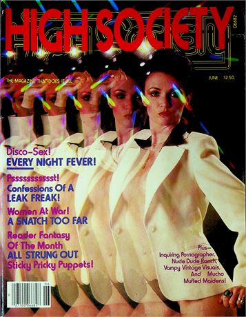 High Society Magazine Disco-Sex Every Night Fever June 1978 052825RP