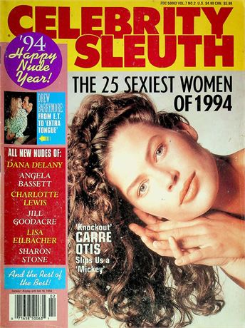 Celebrity Sleuth Magazine Ft. Carre Otis & Dana Delany Vol.7 No.2 060925RP