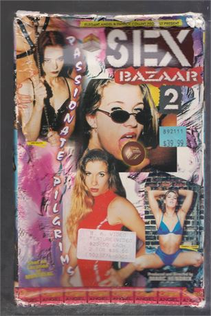 Sex Bazaar #2, Miss Violette, Kimberle Dreams, Elegant Angel Productions 1998, Adult VHS 071025AVHS