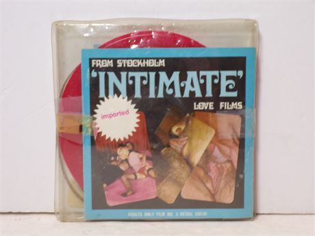 Stockholm Intimate Love Films #3 8mm Adult Film Reel Vintage Video 081725WVHS