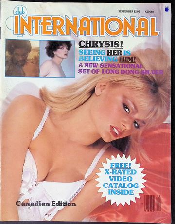 club International Magazine ft. Chrysis Sept 1980  010126AKP-74