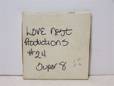 Love Nest Productions #24 Super 8, 8mm Adult Film Reel Obscure Vintage Video 081725WVHS