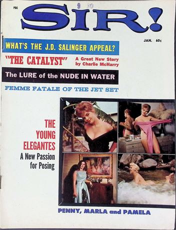 Sir! Magazine ft. Penny, Marla March 1964 120525AKP-23