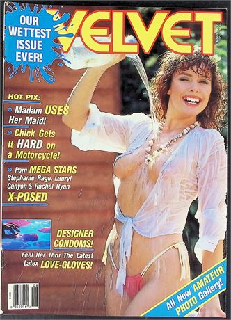 Velvet Magazine ft. Stephanie Aug 1989 120425AKP-5