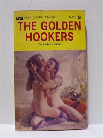 The Golden Hookers by Kevin Peterson, Paperback Book 1979 Stag STG-269 091025WP-10