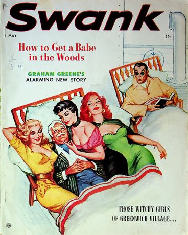 Swank Magazine Graham Greene Story May 1957 052725RP2