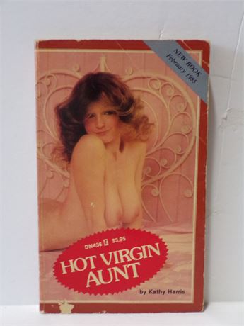 Hot Virgin Aunt by Kathy Harris, Paperback Book 1985 Greenleaf DN436 080525WP-7
