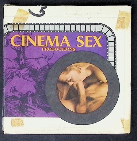 Cinema Sex Productions #10 Super Turned On Adult Reg 8mm Film 121525AKVHS2