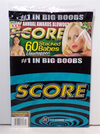 SCORE January 2007 Annual Awards SEALED New In Bag 051925WP