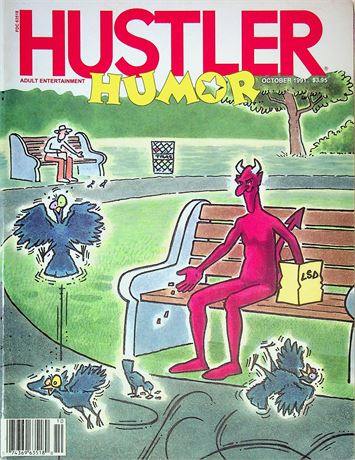 Hustler Humor Magazine The Wrinkle Room October 1991 062525RP-