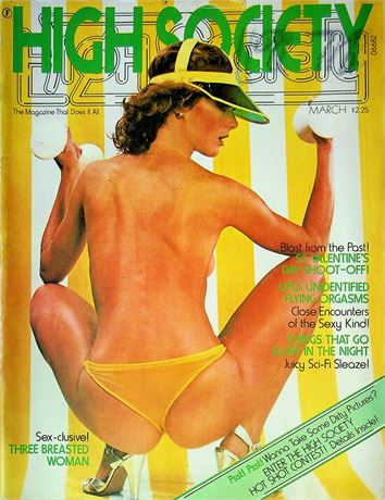 High Society Magazine Three Breasted Woman March 1978 062425RP2-
