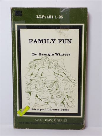 Family Fun by Georgia Winters, Paperback Novel 1970's Liverpool LLP/421 061225WP-12