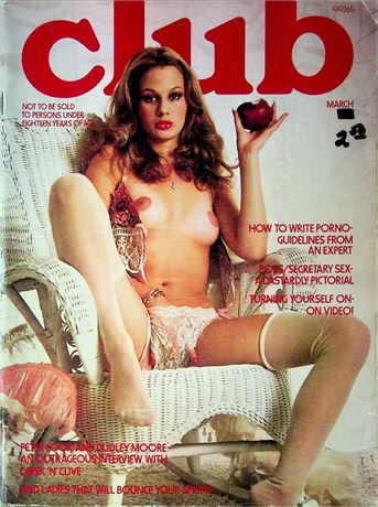 Club Magazine Ft. Peter Cook & Dudley Moore March 1977 052725RP2