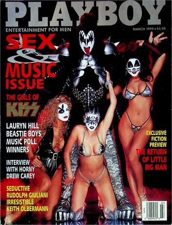 Playboy Magazine Ft. Sex & Music Issue The Girls Of Kiss March 1999 062425RP-
