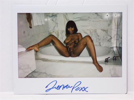 Jenna Foxx Adult Model Autographed 3x4" Nude Fujifilm Polaroid Photo w/COA 070225WP-Z-6