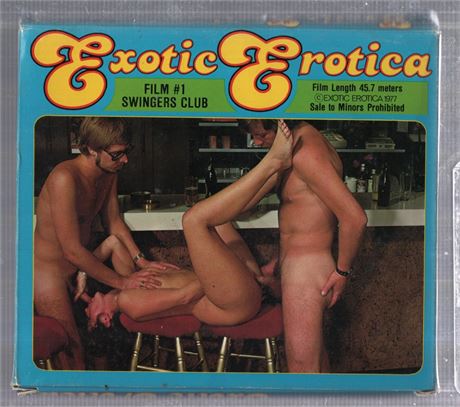Exotic Erotica Film #1 Swingers Club Regular 8mm Film Reel Vintage 070425CBVHS