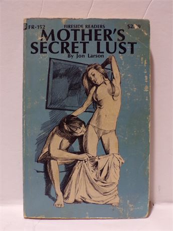 Mother's Secret Lust by Jon Larson, Paperback Book 1977 Publishers Con FR-152 091025WP-75