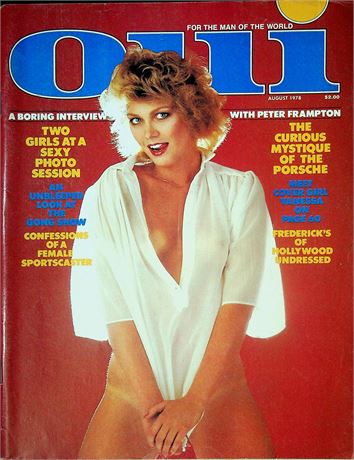 OUI Magazine Vanessa & Abbie Hoffman August 1978 072925RP-