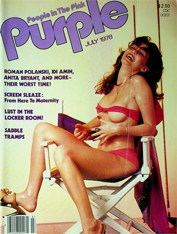 Purple Magazine Roman Polanski & Idi Amin July 1978 081125RP-