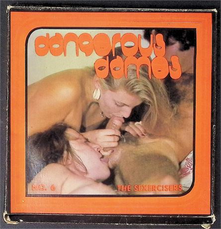 Dangerous Games #6 The Sexercisers Adult Reg 8mm Color Film 122225AKVHS