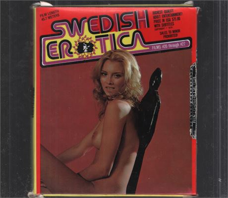 Swedish Erotica #27 New Spanish Fly Regular 8mm Film Reel 1976 Vintage 053025CBVHS2