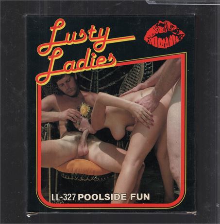 Lusty Ladies LL-327 Poolside Fun Regular 8mm Film Reel Vintage 061825CBVHS