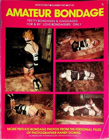 Amateur Bondage Magazine August 1985 No.2 061725RP-