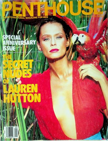 Penthouse Magazine The Secret Nudes Of Lauren Hutton September 1986 071125RP-