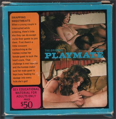 The Original Playmate No.34 Swapping Sweetmeats Regular 8mm Film Reel Vintage 060225CBVHS