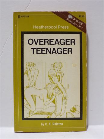 Overeager Teenager by C K Ralston, Paperback Book 1977 Heatherpool HP6153 091025WP-19
