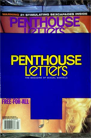 Penthouse Letters Magazine April 2004 Sealed 070825RP-