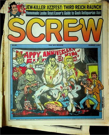 Screw Oversized BDSM Magazine Third Reich Raunch  No.1485 101025RP-