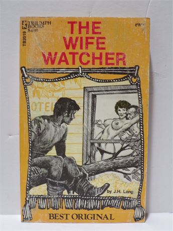 The Wife Watcher by J H Long, Paperback Book 1976 Greenleaf Triumph TB2019 080525WP-67