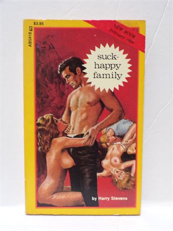 Suck-Happy Family by Harry Stevens, Paperback Book 1984 Greenleaf AB5418 072825WP-33