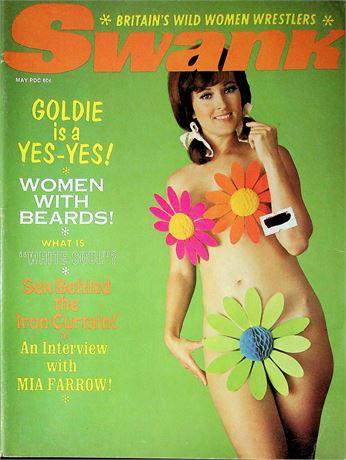 Swank Magazine Mia Farrow Interview May 1969 061325RP-