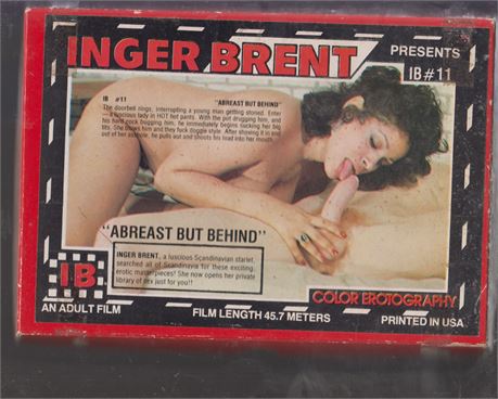 Inger Brent #11 Abreast But Behind Inger Brent Reg 8mm Film Reel Vintage 072125AVHS