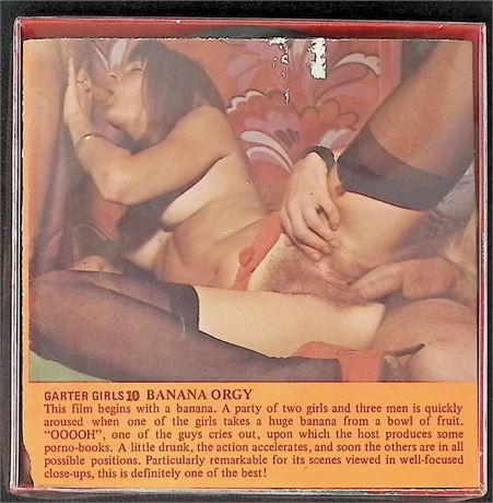 Garter Girls #10 Banana Orgy Reg 8MM 120825AKVHS