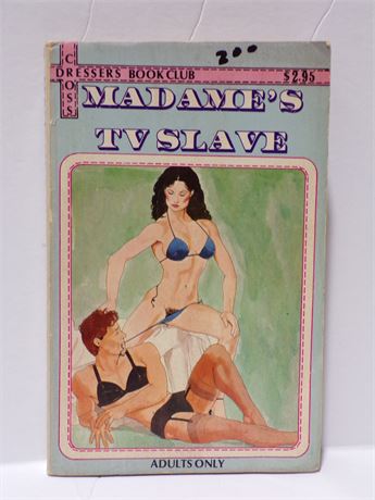 Madame's TV Slave, Paperback Novel 1980 Star Cross Dresser CD-12 070225WP-31
