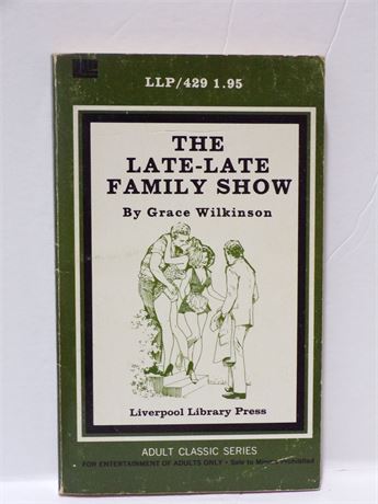 The Late Late Family Show by Grace Wilkinson, Paperback Book 1970's Liverpool LLP/429 072825WP-60