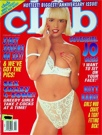 Club Magazine Anniversary Issue Ft. Stacy & Jo February 1997 080625RP-